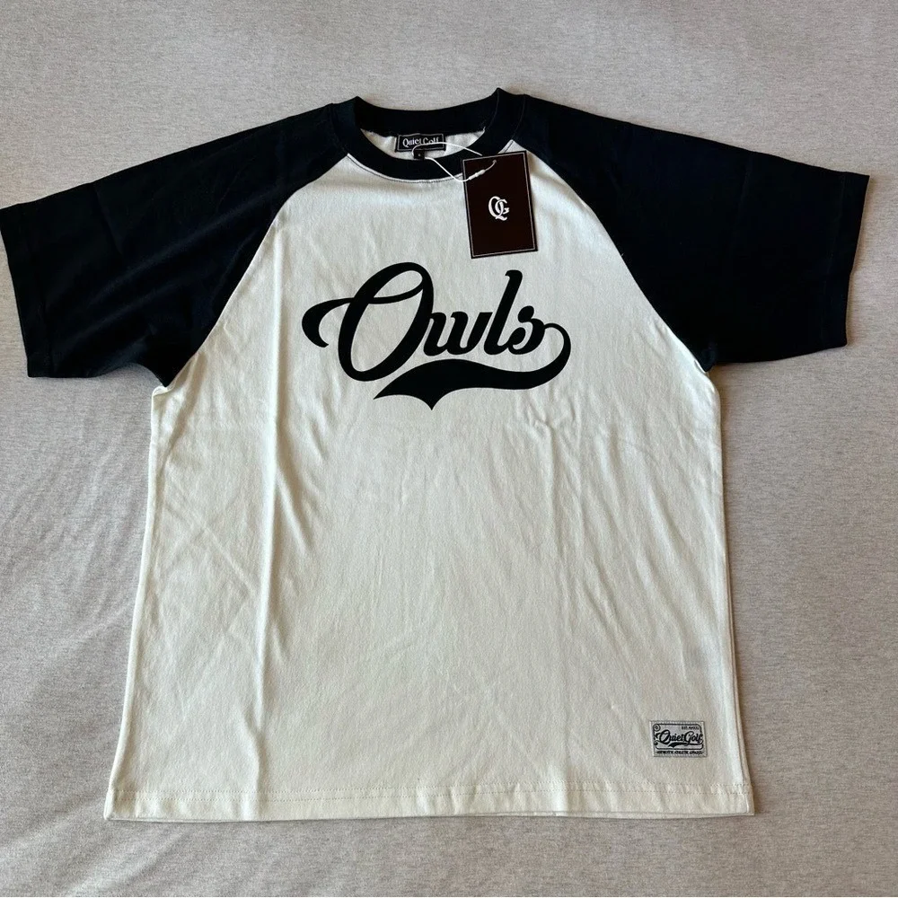 Black and‎ White Raglan Shirt